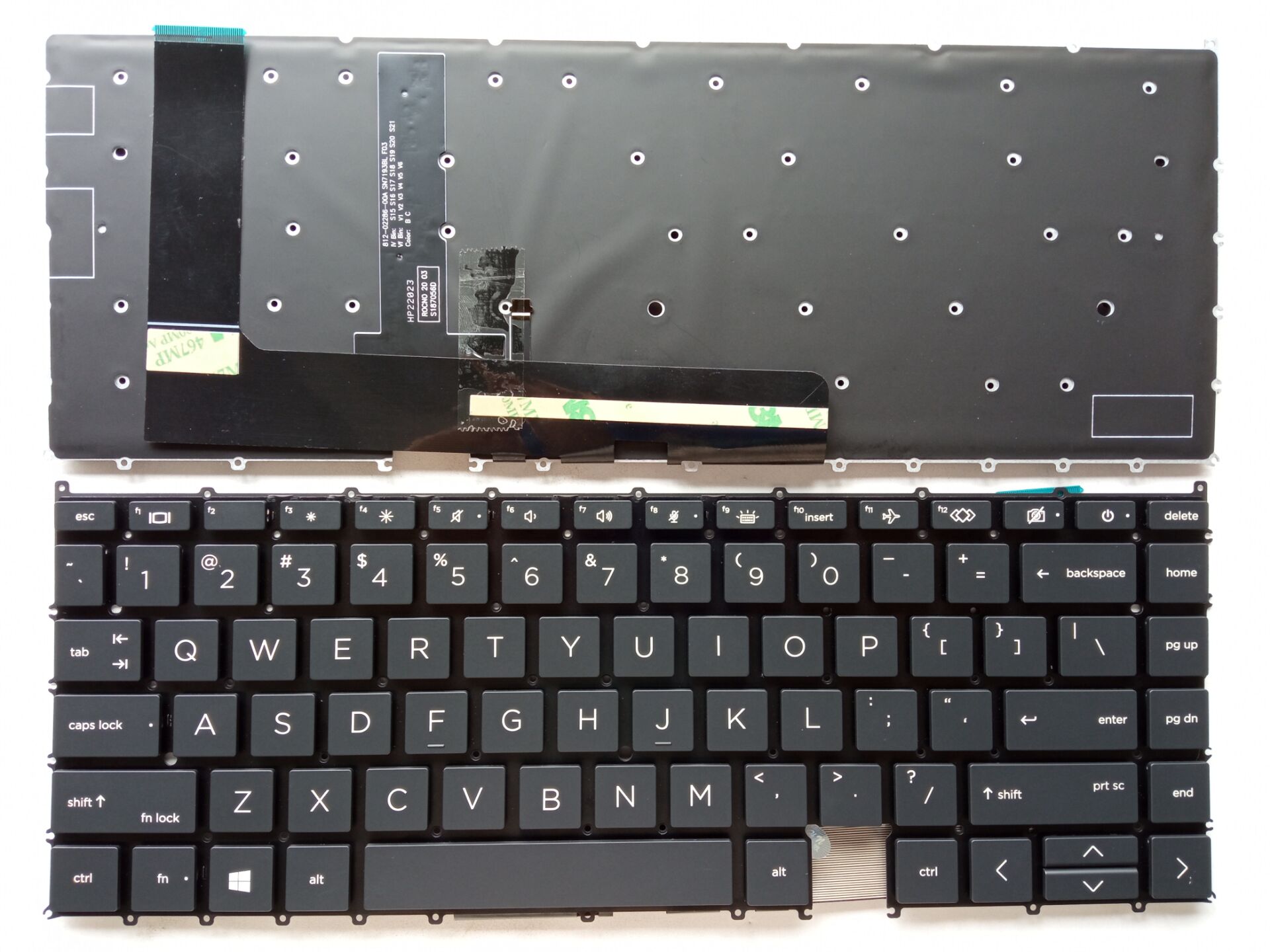 Picture of New Replacement Laptop Keyboard For HP 1040G7/1040G8 BLACK Backlit (OEM) US Layout